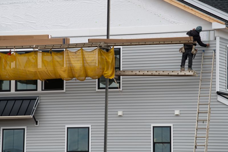 Professional repairs restore the clean, uniform appearance of Dutch lap siding, enhancing the overall visual impact of your home.