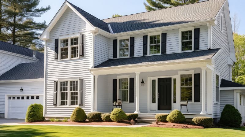 Repaired siding helps maintain better insulation and reduces air leaks.